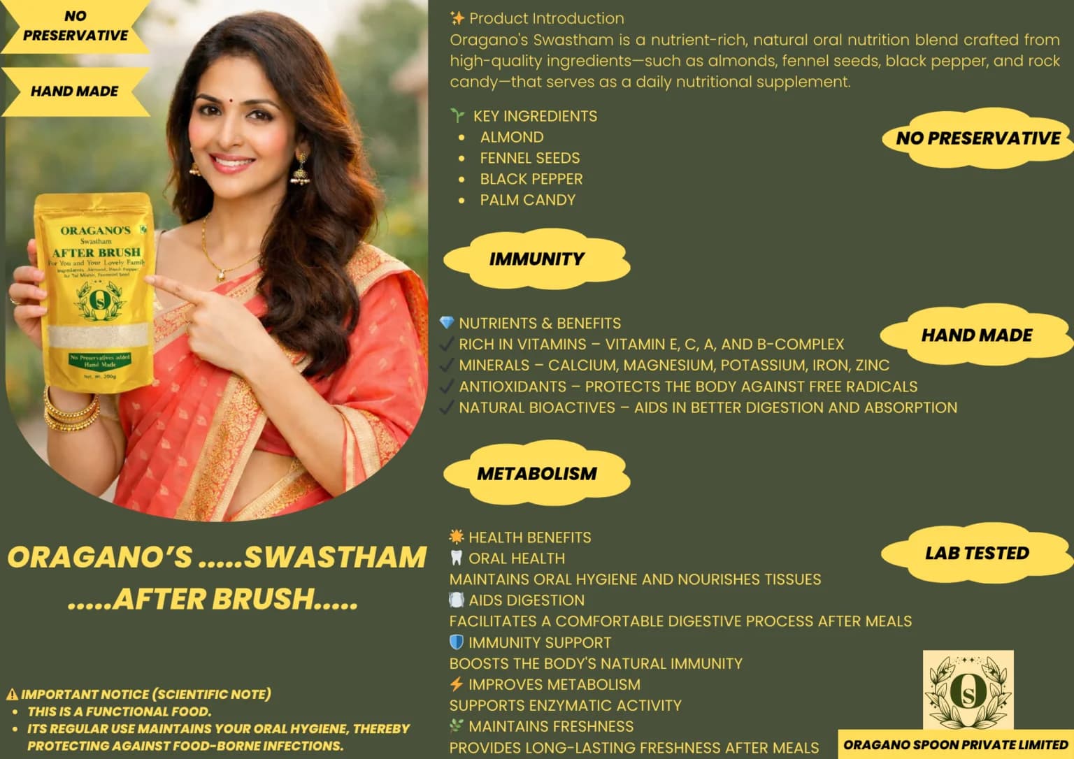 ORAGANO’S Swastham featured image